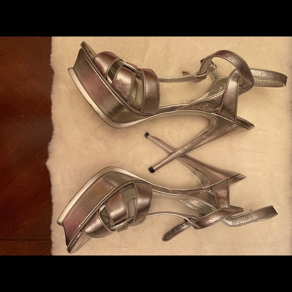 YSL Tribute Silver Platform